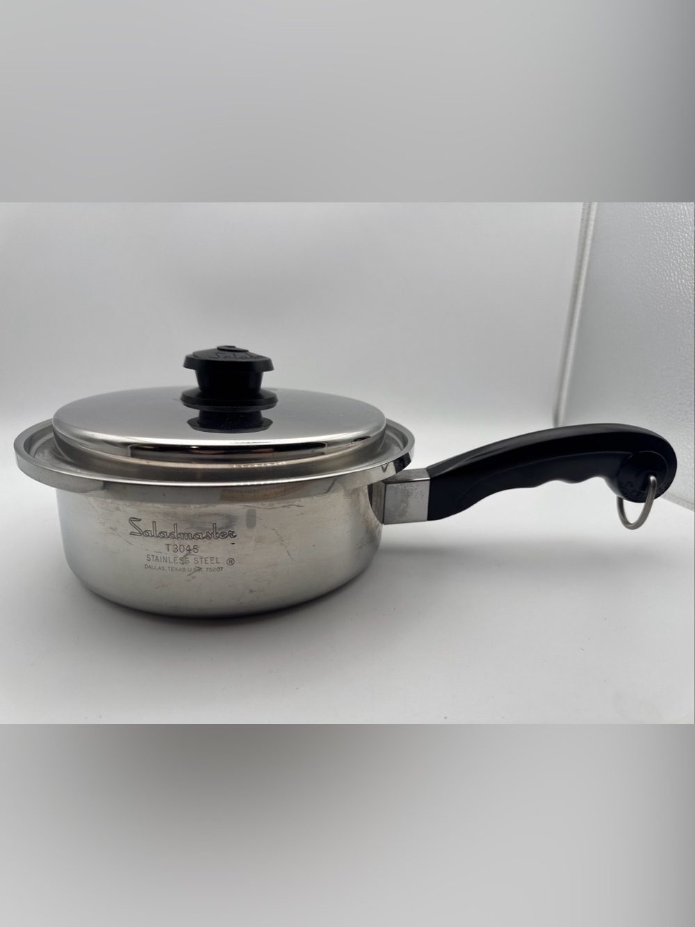 Saladmaster T304S 1  1/2 Quart 8"x 3"Stainless Saucepan Pan  Pan w/Vapo Lid